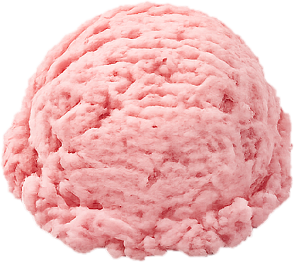Strawberry scoop